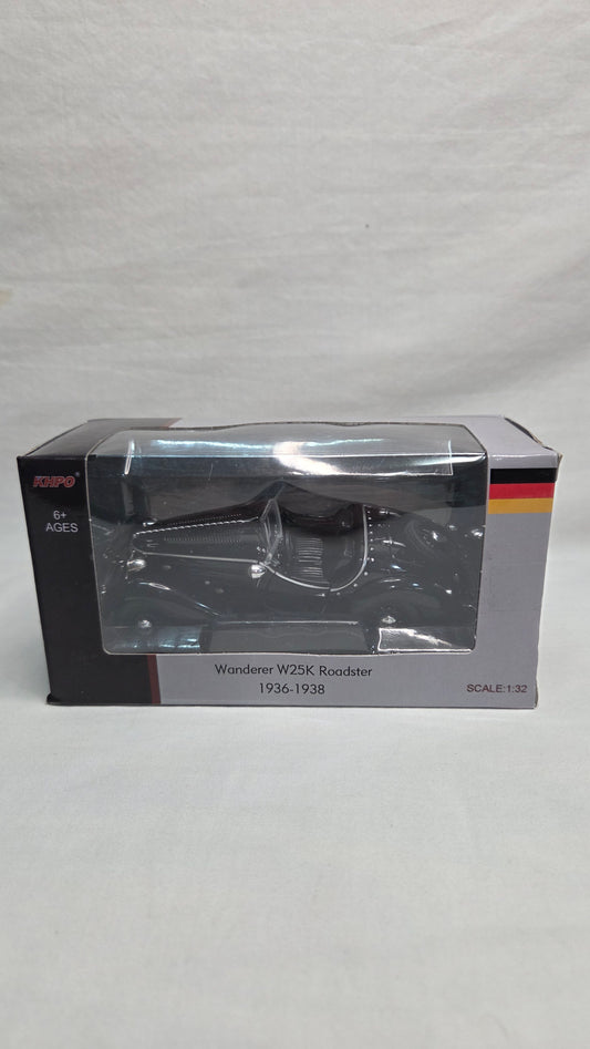 1936 - 1938 Wanderer W25K Roadster Model Car 1:32 Scale